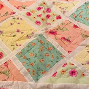 2-shabby chic Pillow L Shams standard Floral and Farmhouse cotton 🌸🌸🌸🌸🌸